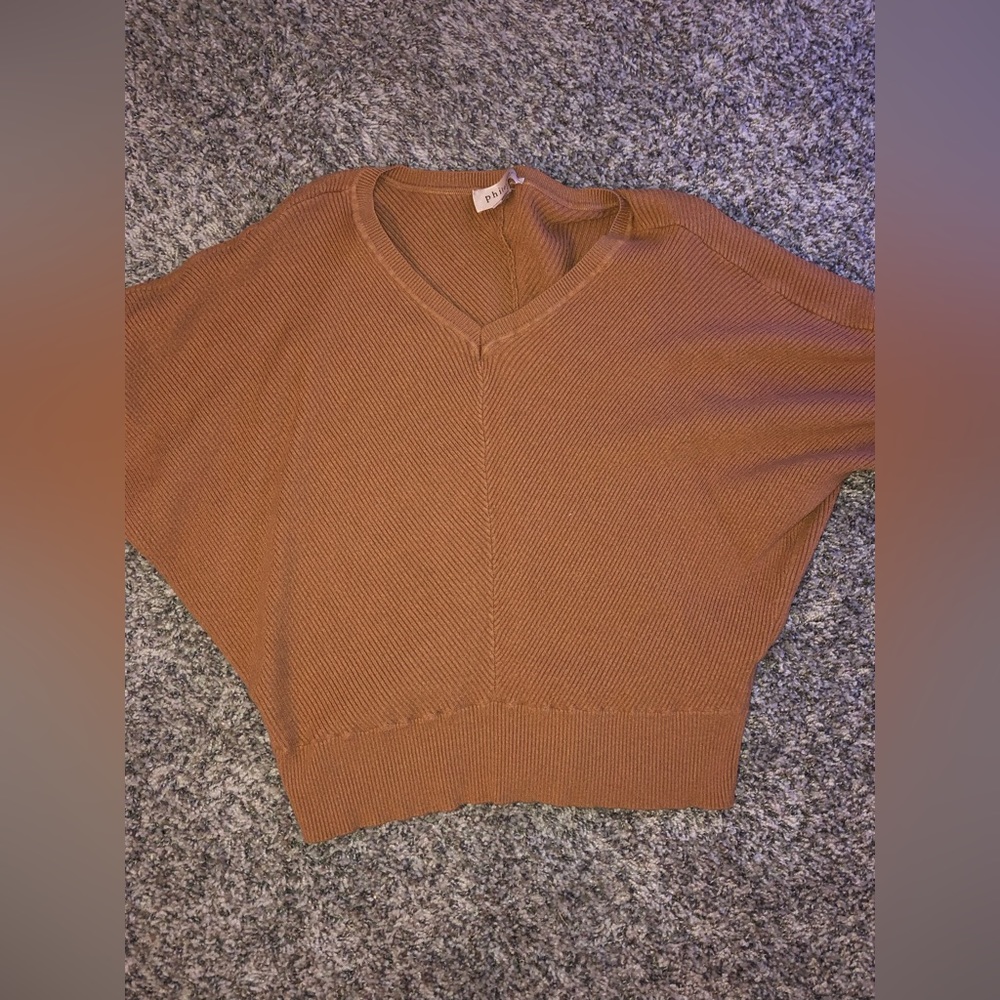 Brown Philosophy Sweater